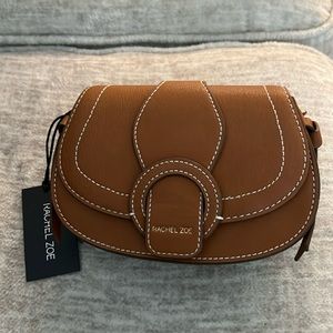 NWT Rachel Zoe brown edessi crossbody & beltbag